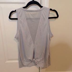 Vented Tie Back Workout Tank